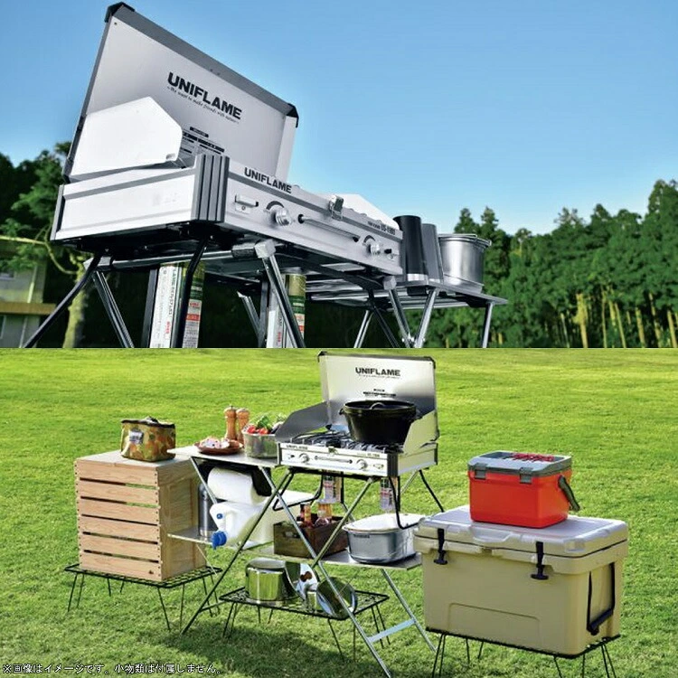 ユニフレーム US1900 ツインバーナー キッチンスタンド3&UFギアバッグ50付き コンプリートセット 610305 611715 683576 UNIFLAME US-1900(ラッピング不可) ユニフレーム US1900 ツインバーナー キッチンスタンド3&UFギアバッグ50付き コンプリートセット 610305 611715 683576 UNIFLAME US-1900(ラッピング不可)